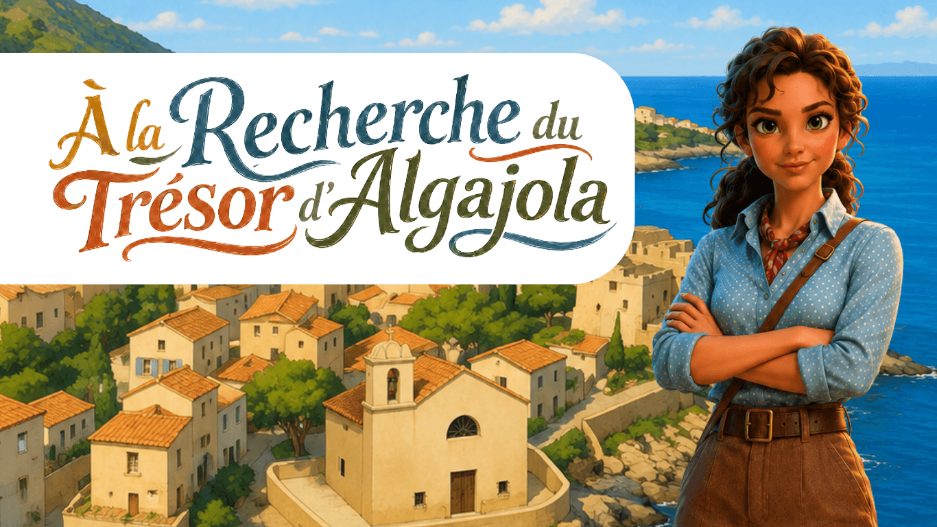 Parcours de jeu géolocalisé dans les ruelles d'Algajola