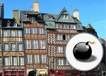 Illustration parcours géocaching - Sauver Rennes en moins de 30 minutes
