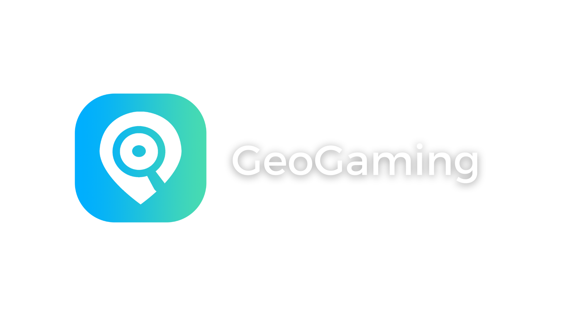 Logo Geogaming 2021 horizontal blanc