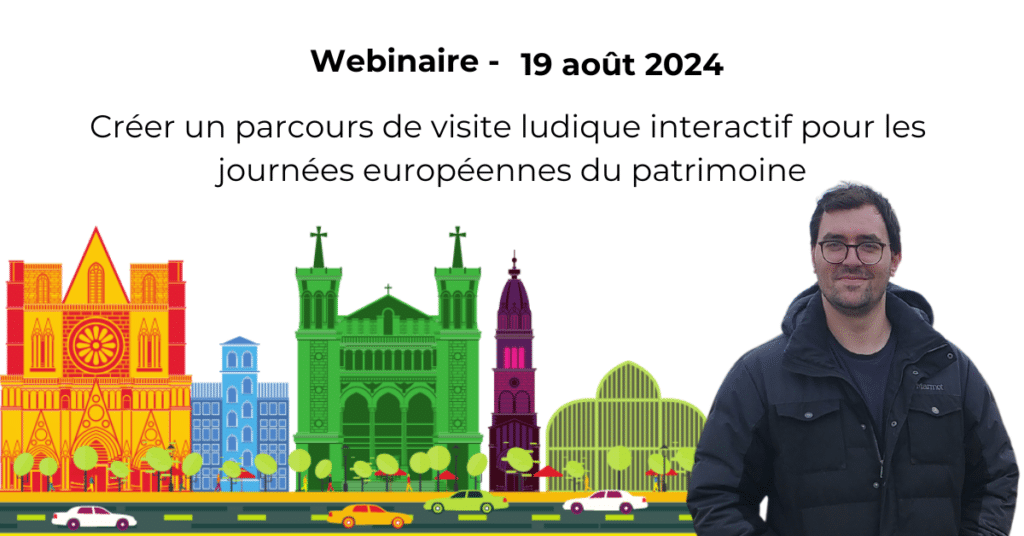 Illustration du webinaire dédié aux journées du patrimoine