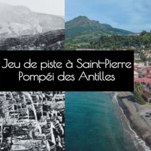 Image Jeu de piste à Saint-Pierre. Pompéi des Antilles