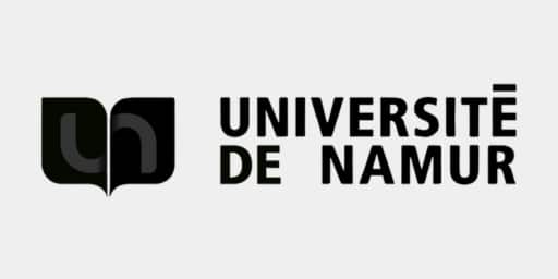 Logo de l université de namur qui a des parcours ludiques sur geogaming