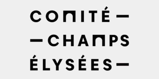 Logo du comité des champs élysées qui travaille avec GeoGaming sur des escape game extérieurs