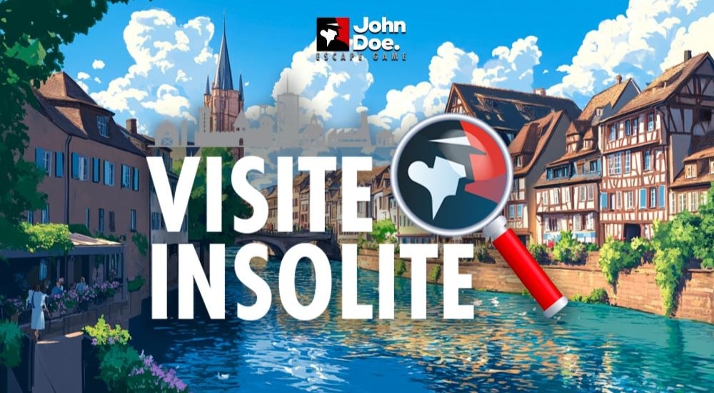 Visuels d'aventures extérieures du groupe John Doe - Strasbourg