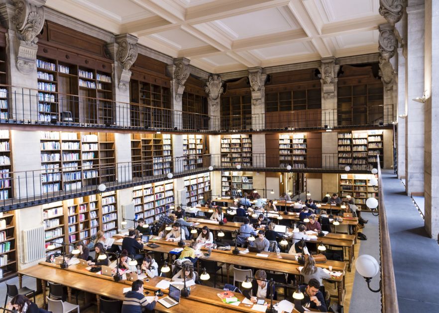 Bibliothèque de l'université de Bordeaux.