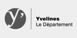 Logo du département des yvelines qui travaille avec GeoGaming