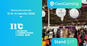 Photo du salon Museum Connections 2026 auquel participe GeoGaming