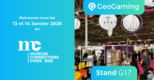 Photo du salon Museum Connections 2026 auquel participe GeoGaming