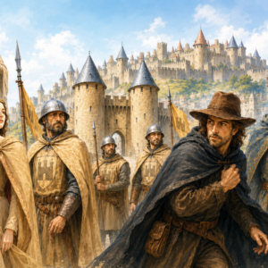Image Le vol du Grimoire (thème Médiéval au coeur de Carcassonne)