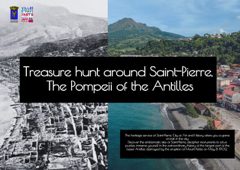 Image Treasure hunt around Saint-Pierre. The Pompeii of the Antilles