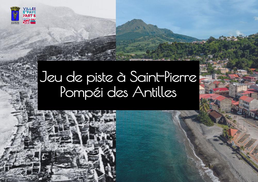 Image Jeu de piste à Saint-Pierre. Pompéi des Antilles