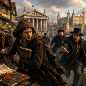 Image Le vol du Livre des Changes (thème Médiéval au coeur de Londres)